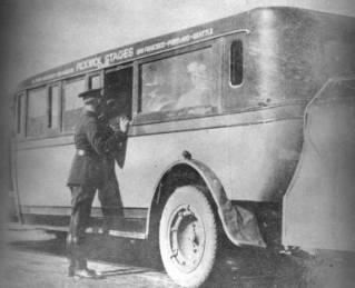 Inspecting an early stage, 1927