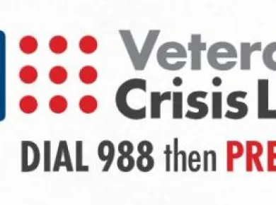 Veterans Crisis Line: Dial 988, Press 1